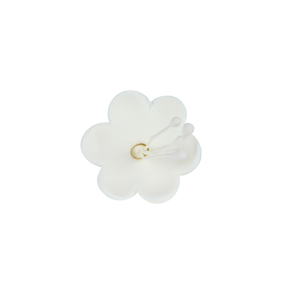 O'Creme White Blossom Filler Gumpaste Flowers - Set of 12