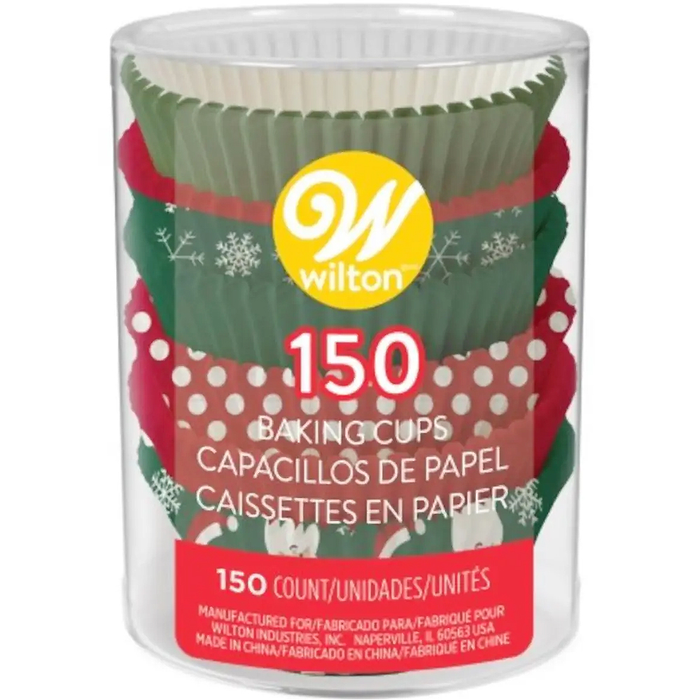 Wilton Christmas Standard Baking Cups, Pack of 150