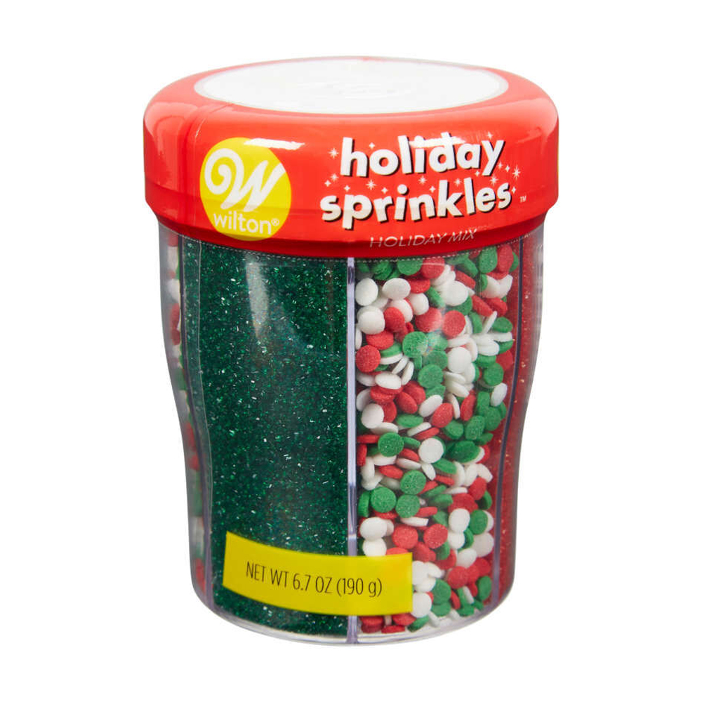 Wilton Holiday Mix Sprinkle Mix, 6.7 oz.