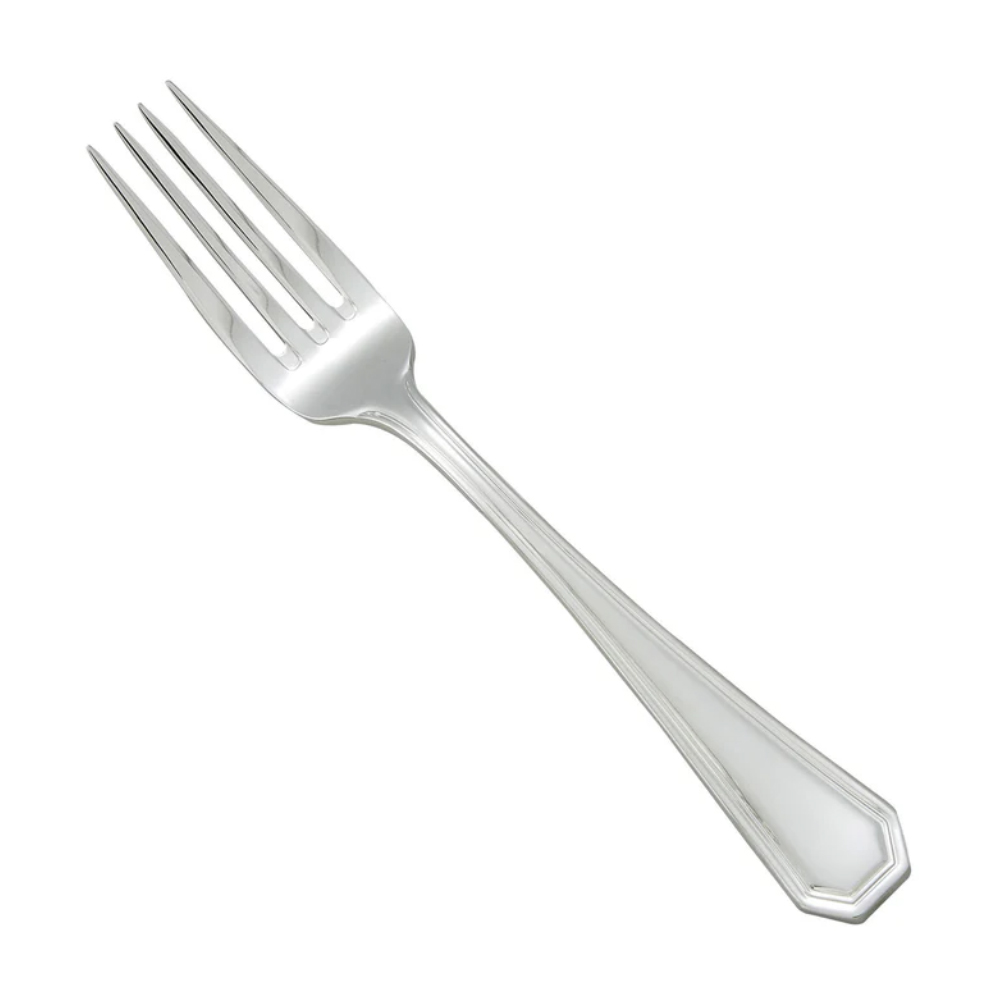 Winco 0035-05 Victoria Stainless Steel Dinnner Fork, 1 Dozen