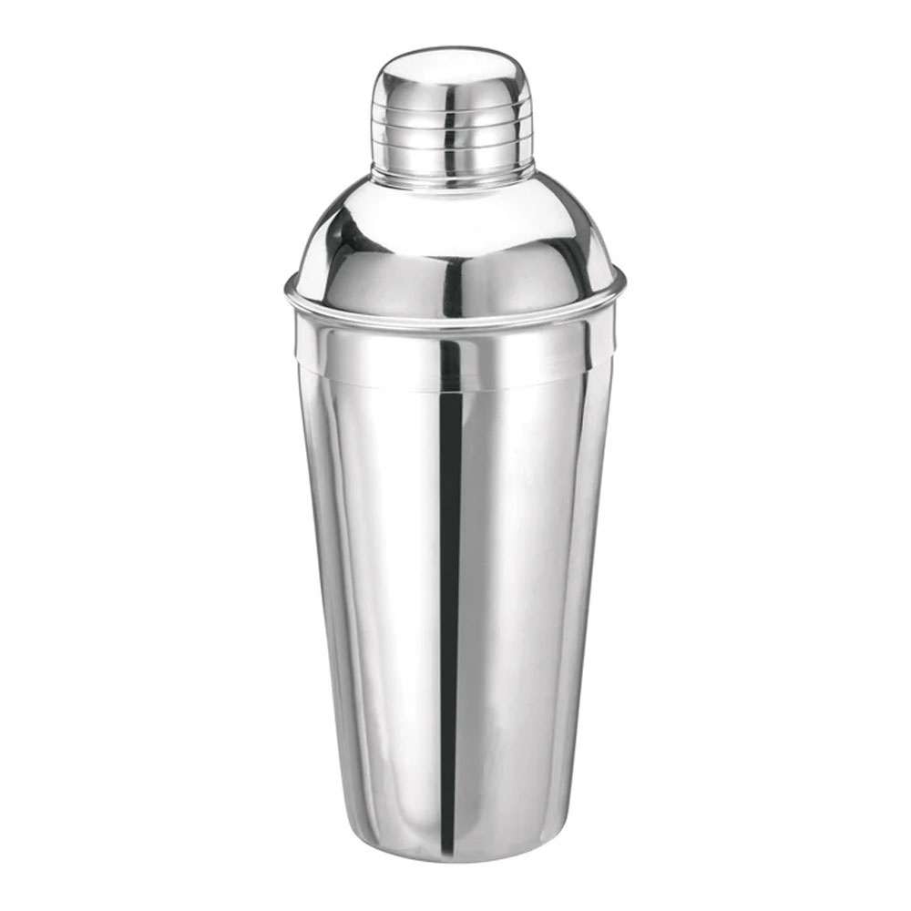 Winco BL-3P 3 piece deluxe cocktail shaker, 16oz.