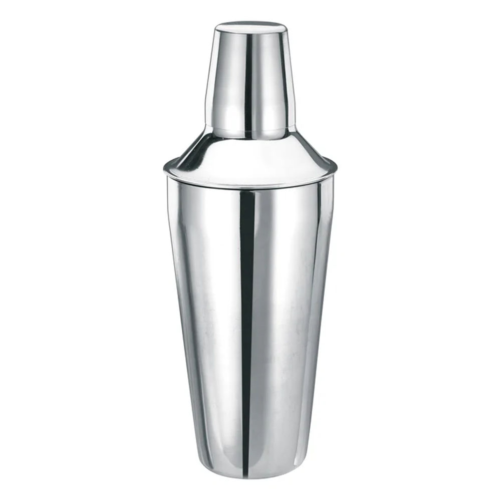 Winco BS-3P 3-Piece Cocktail Shaker, 28 Ounce