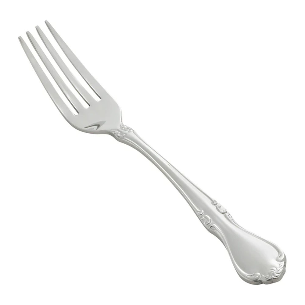 Winco Chantelle Stainless Steel Dinner Fork, 1 Dozen