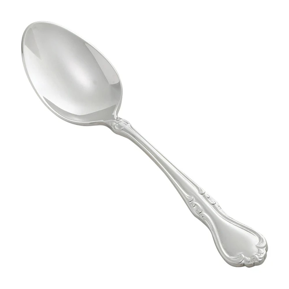 Winco Chantelle Stainless Steel Teaspoon, 1 Dozen