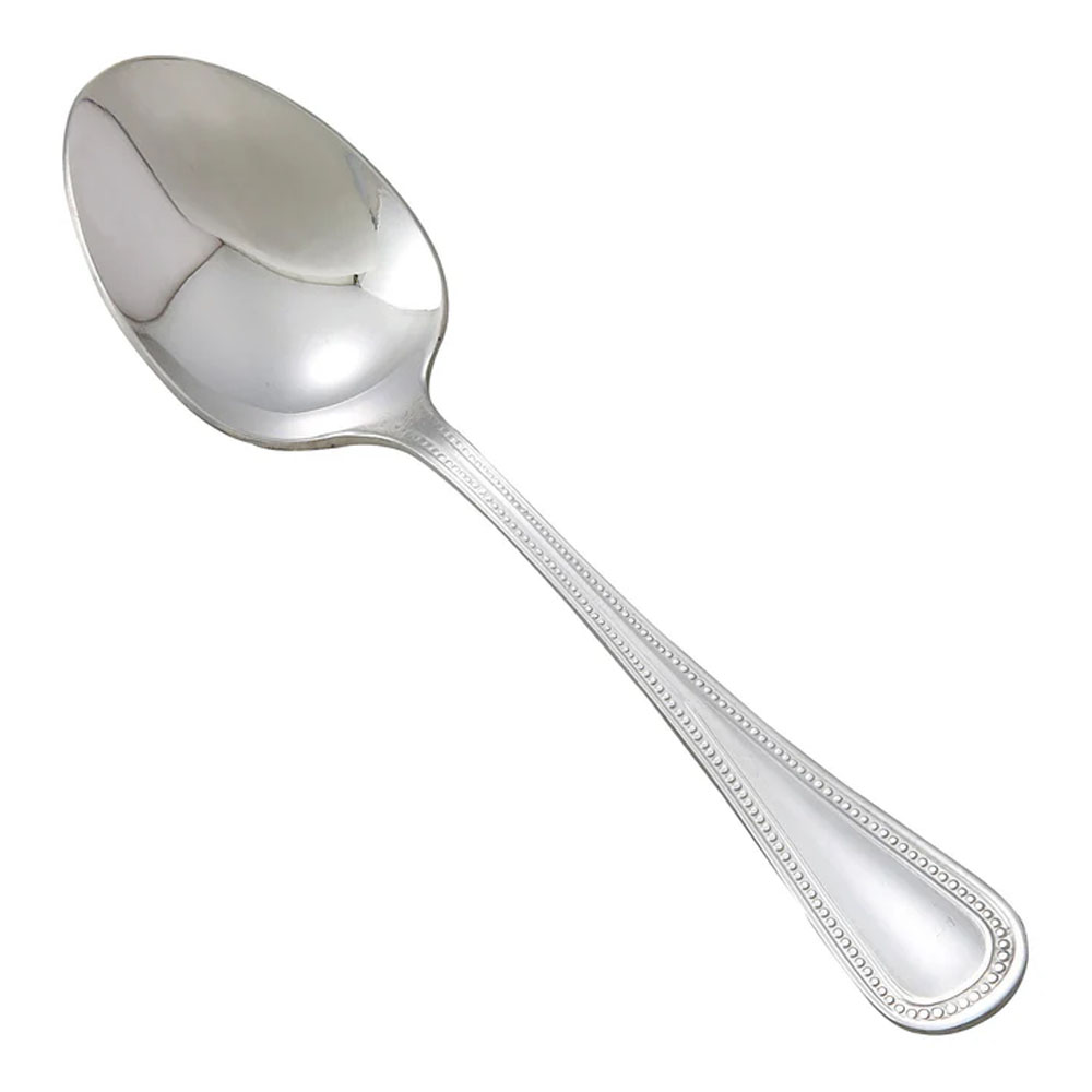 Winco Deluxe Pearl Stainless Steel Teaspoon, 1 Dozen