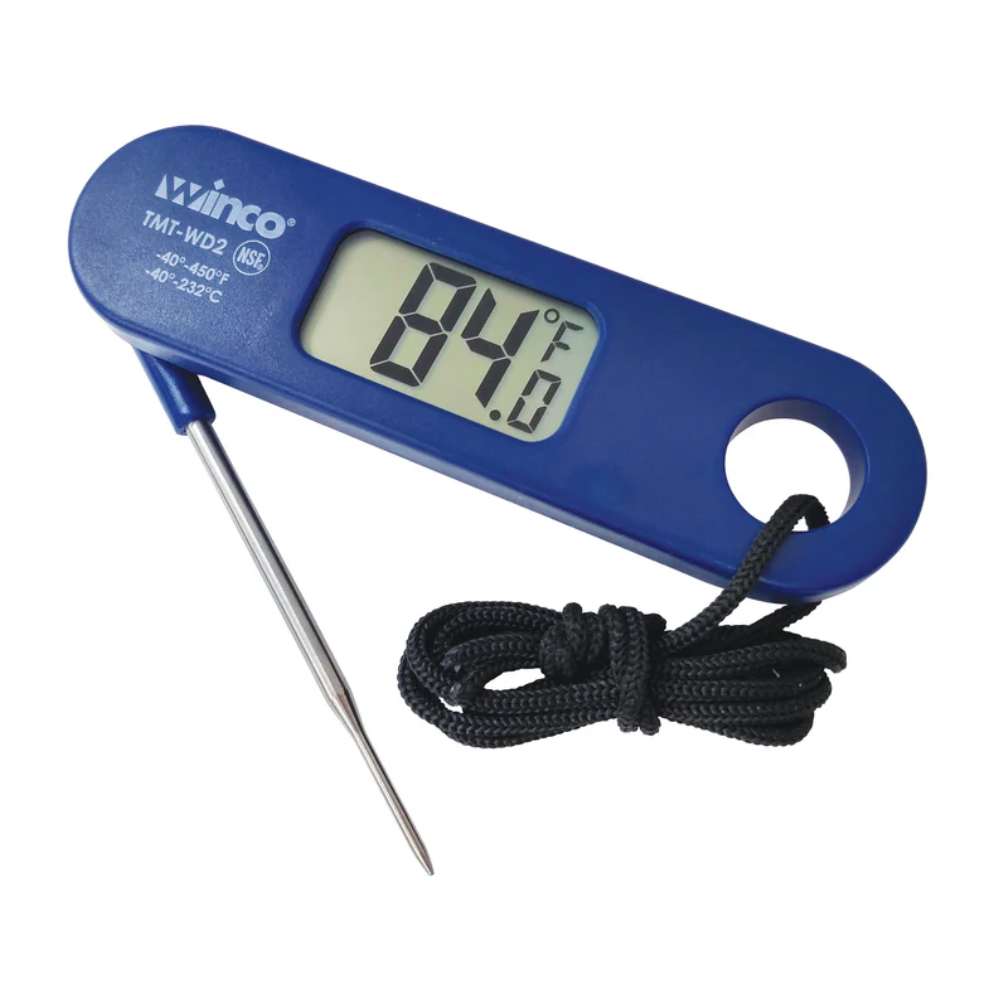 Winco Folding Probe Digital Thermometer