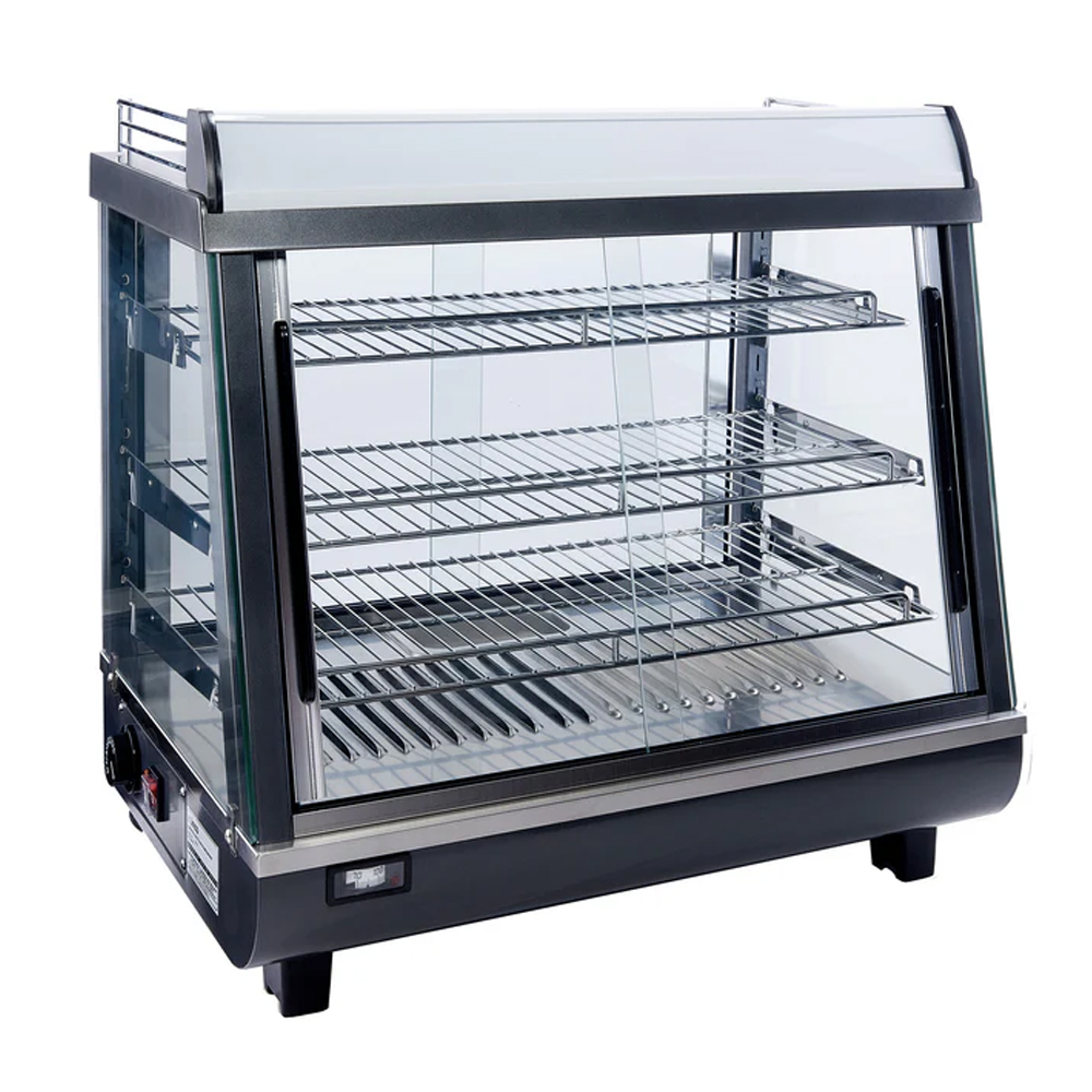 Winco Heated Display Merchandiser, 26-1/2" x 19" x 26"