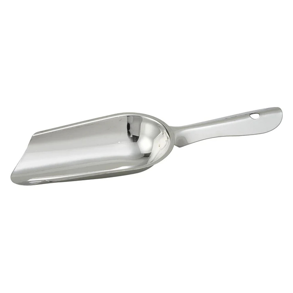 Winco IS-4 Stainless Steel Ice Scoop, 4 oz.