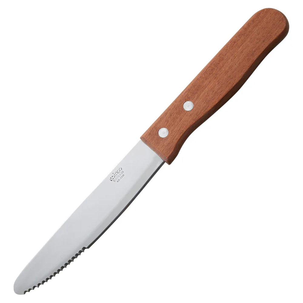 Winco Jumbo Steak Knife, 5" Blade - Case of 12