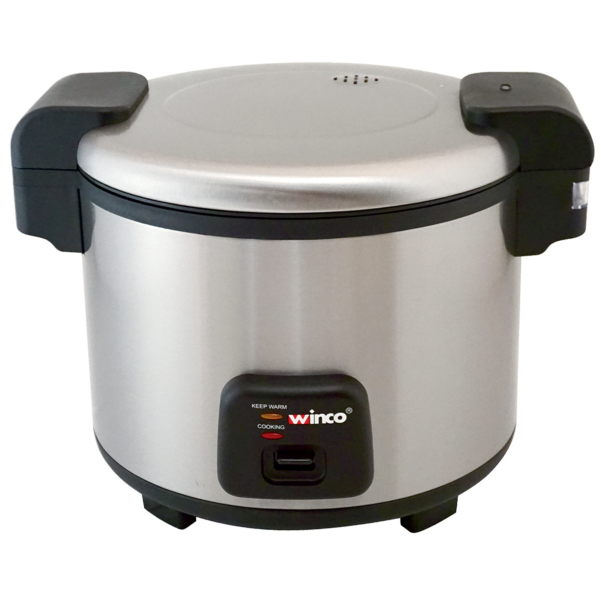 Winco Rc S300 30 Cup Electric Rice Cooker W Hinged Cover Stainless