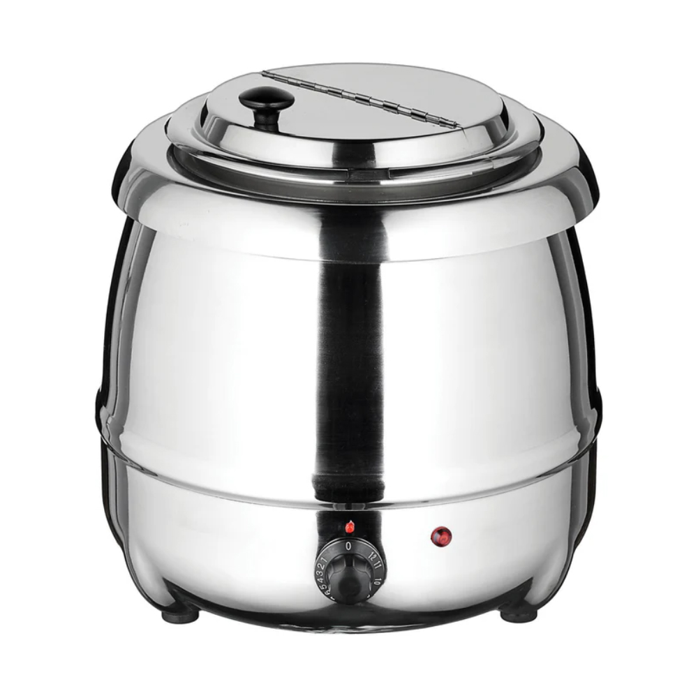 Winco Stainless Steel Soup Warmer, 10 Quart