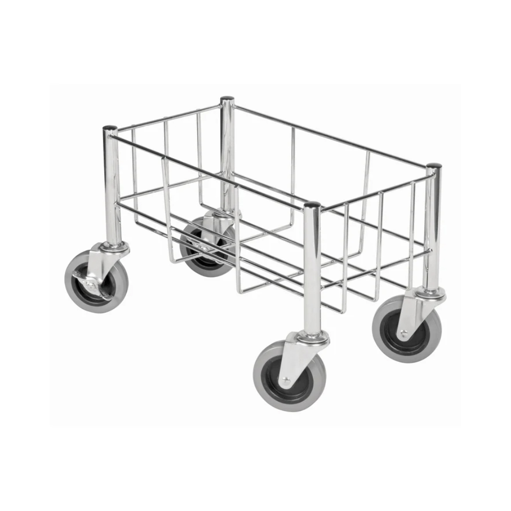 Winco Wire Dolly for Slender Trash Can