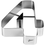 Ateco Number 4 Large Cake Cookie Cutter 8
