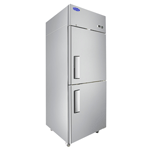 Atosa MBF8010GR Refrigerator 28-3/4"W, 21.4 Cu. Ft. w/2 Locking Half Doors - Right Hinged
