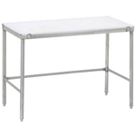 Channel CT272 Poly Top Work Table 34" H x 24"W x 72"L