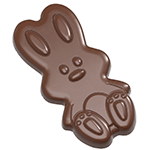 Chocolate World Bunny Shape Tablet, 2 Cavities