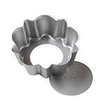 Decora Mini Round Tart Mold with Removable Bottom, 3.1" x 1.2"