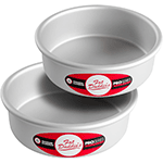 Fat Daddio's Aluminim Round Cake Pan, Set of 2 - 10"x 3"