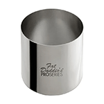 Fat Daddio's Stainless Steel Round Cake Ring, 2-1/2" x 2"