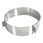 Gobel Stainless Steel Adjustable Cake Ring, 6.3 - 11