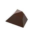 Greyas Polycarbonate Geometric Chocolate Mold, 24 Cavities