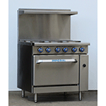 Imperial IR-6-E Electric Range with 6 Round Plates and Standard Oven, Used Excellent Condition