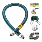 Krowne Metal C10024K Royal Series Complete Gas Hose Connector Kit FOR CANADA (24