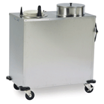 Lakeside E6211 Express Heat Dish Dispenser - 2 Stack, Plate Size: 10-1/4