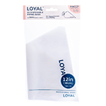 Loyal Bakeware Clear Disposable Piping Bags, 12" - Pack of 10