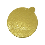 Mono-Board Gold 4" Round with Tab - Case of 500