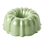 Nordic Ware Aurora Green Formed Bundt Pan, 12 Cup