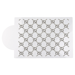 .com: Louis Vuitton Stencil for Cakes and All Purposes 8 X 8