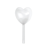 O'Creme Heart Shaped Sauce Pipettes, Pack of 50