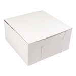 O'Creme One Piece White Cake Box, 16