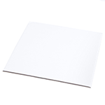 O'Creme White Square Mini Board, 3.25