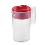 Rubbermaid Simply Pour Plastic Pitcher, 2 Qt.