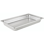 Sapphire Full Size Stainless Steel Steam Table Pan, 2-1/2