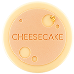 Silikomart CHEESECAKE Decorative Silicone Mold, 0.8 oz.