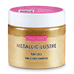 Sweet Sticks Pure Gold Metallic Luster Dust, 100 ml.