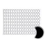 Production Cookie Cutting Sheet, Crescent 1-3/8"