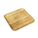 Wilmax WL-771018/A Square Bamboo Plate 5