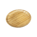 Wilmax WL-771038/A Round Bamboo Platter 14