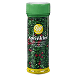 Wilton Holly Sprinkle Mix, 3.9 oz.