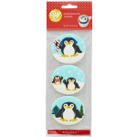 Wilton Marshmallow Edible Hot Cocoa Penguin Drink Toppers, 3-Pack ...