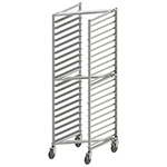 Winco 20 Tier Nesting Sheet Pan Rack with Brakes