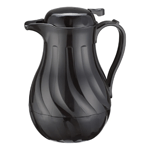 Winco Beverage Server Insulated, Black, 42 Oz.