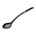 Winco Black Perforated Serving Spoon, 13"