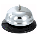 Winco CBEL-2 Call Bell, 4" diam.