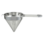 Winco China Cap Strainer Stainless Steel, Coarse Mesh - 9