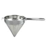 Winco China Cap Strainer Stainless Steel, Fine Mesh - 8